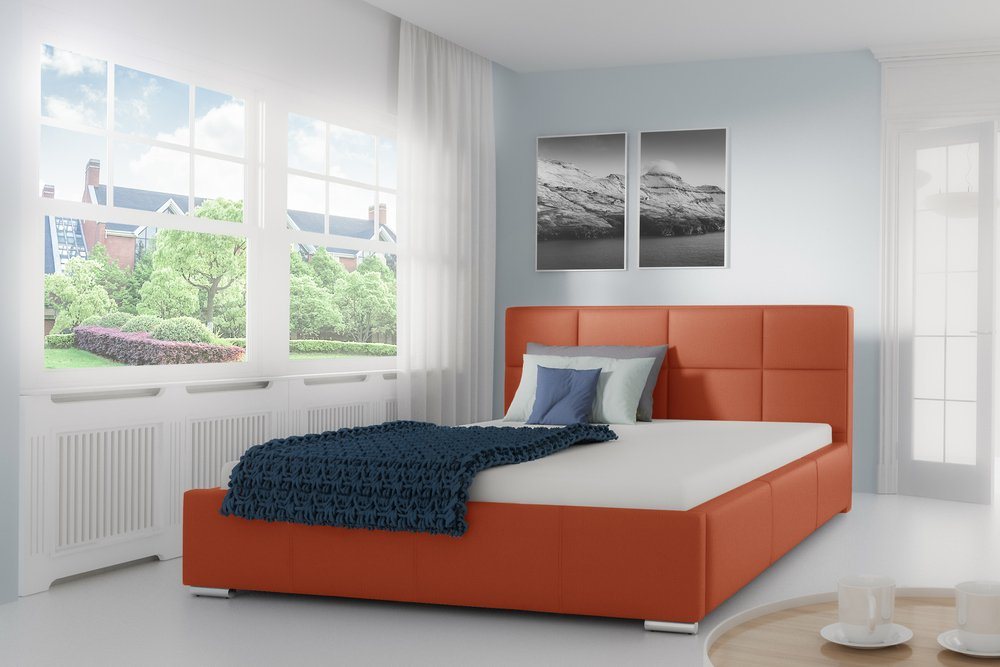 Stylefy Polsterbett Ivy (Schlafzimmerbett, Bett), 120/140/160/180/200x200 cm, wahlweise mit Bettkasten, mit Lattenrost von Stylefy