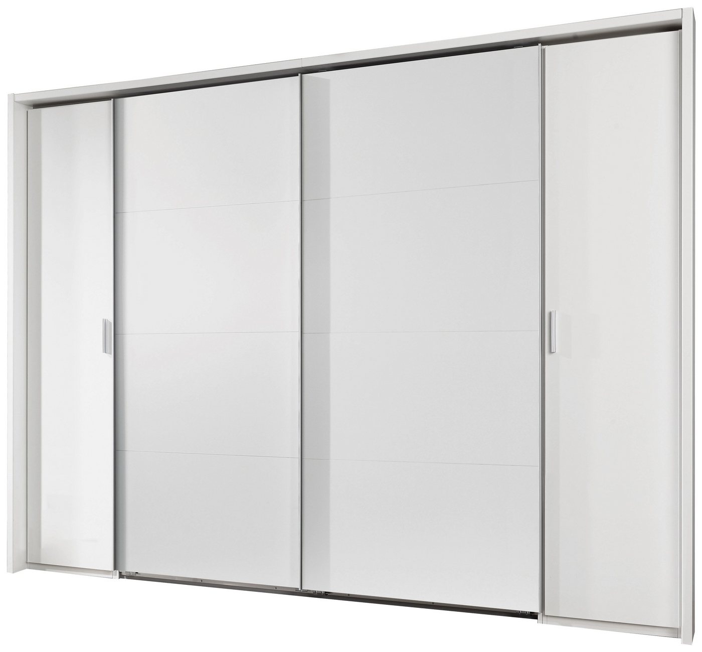 Stylefy Schwebetürenschrank Arafo (Kleiderschrank, Mehrzweckschrank) Stauraum von Stylefy