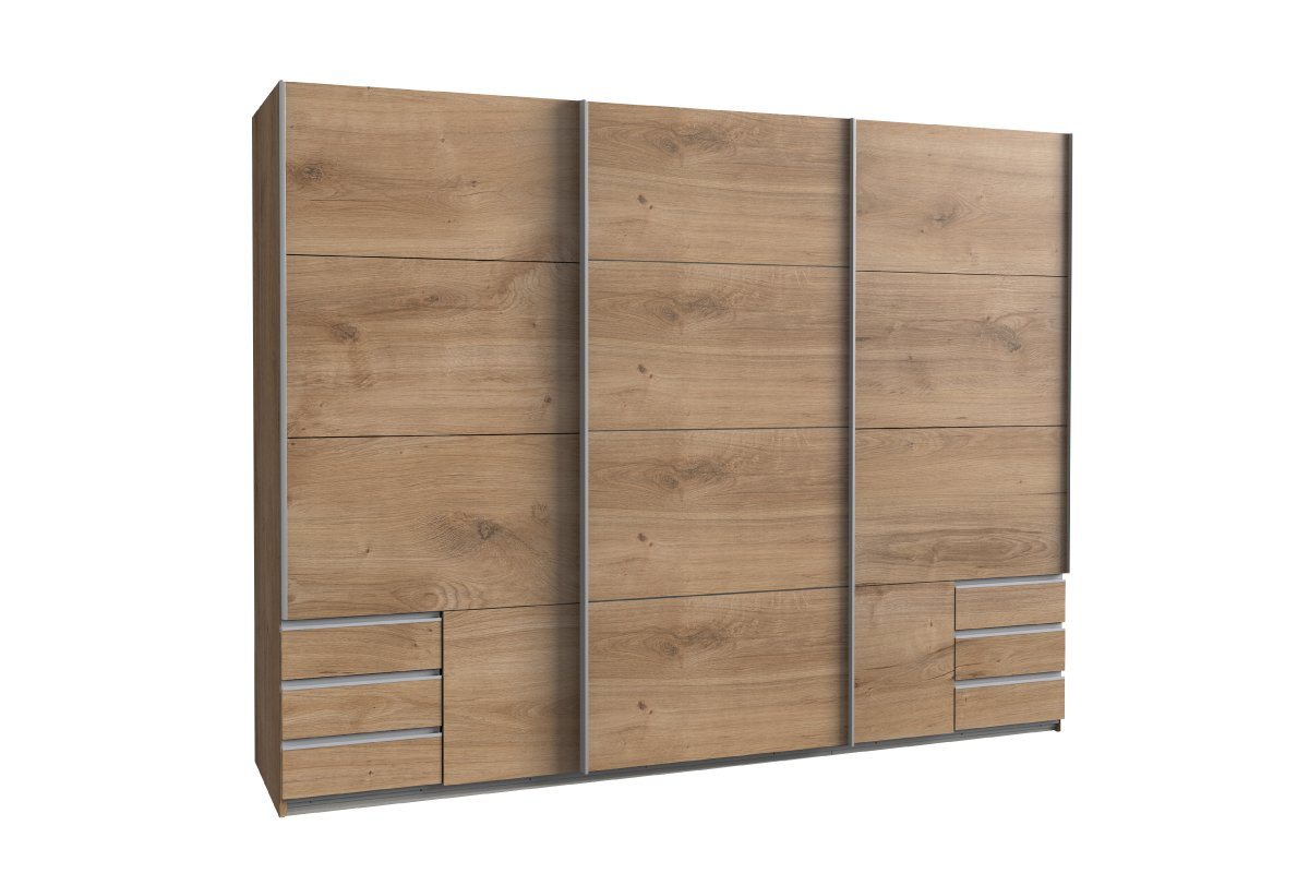 Stylefy Schwebetürenschrank Odri III (Kleiderschrank, Mehrzweckschrank) stellbar von Stylefy