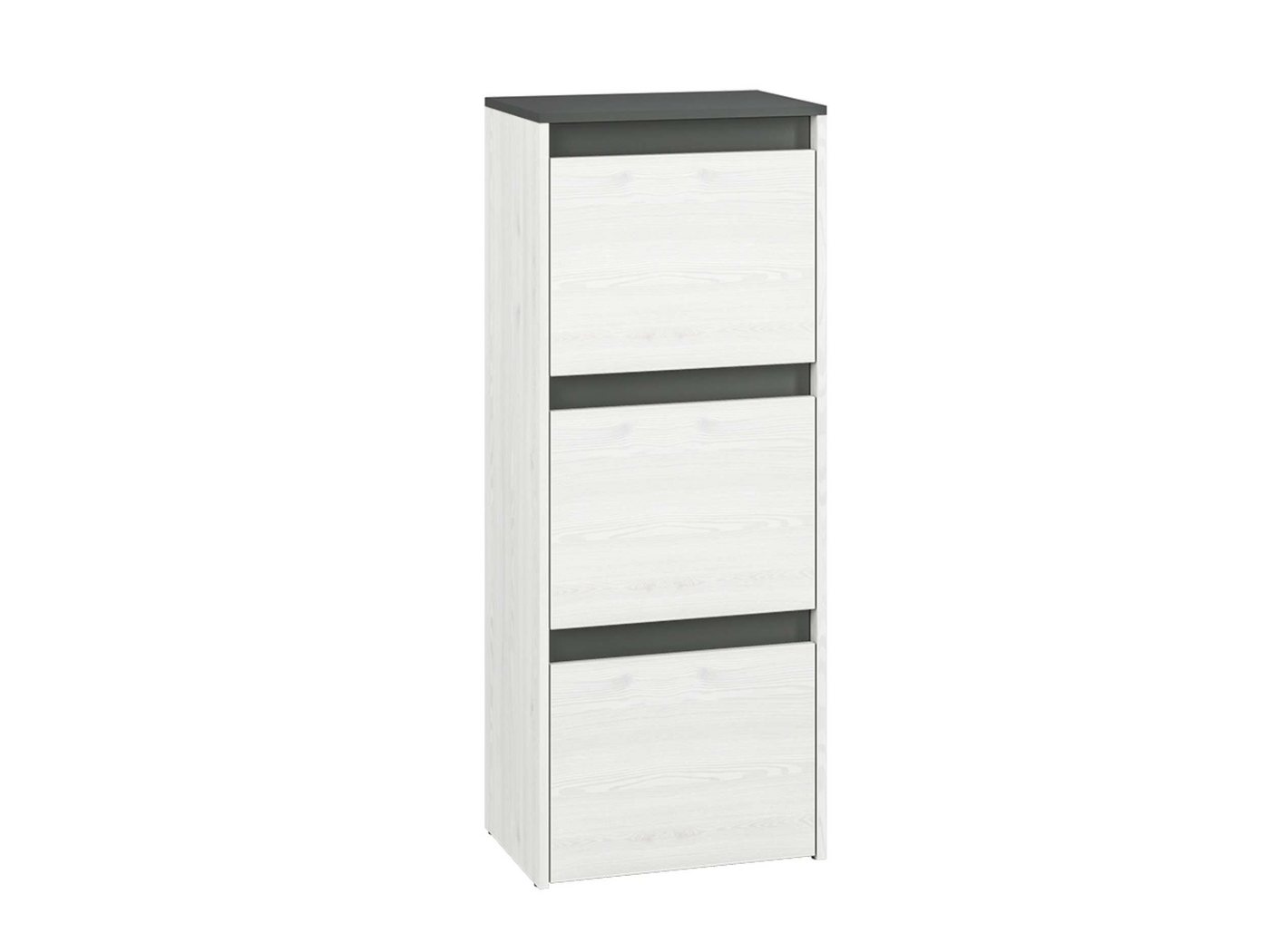99rooms Schuhschrank Gaho V Schneekiefer Anthrazit 99rooms Schuhschrank Gaho V Schneekiefer Anthrazit von 99rooms