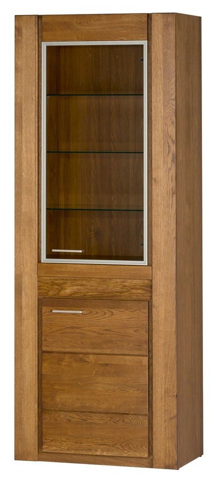 Stylefy Vitrine Vittirio Massivholz (Standvitrine, Glasvitrine) Massivholz von Stylefy