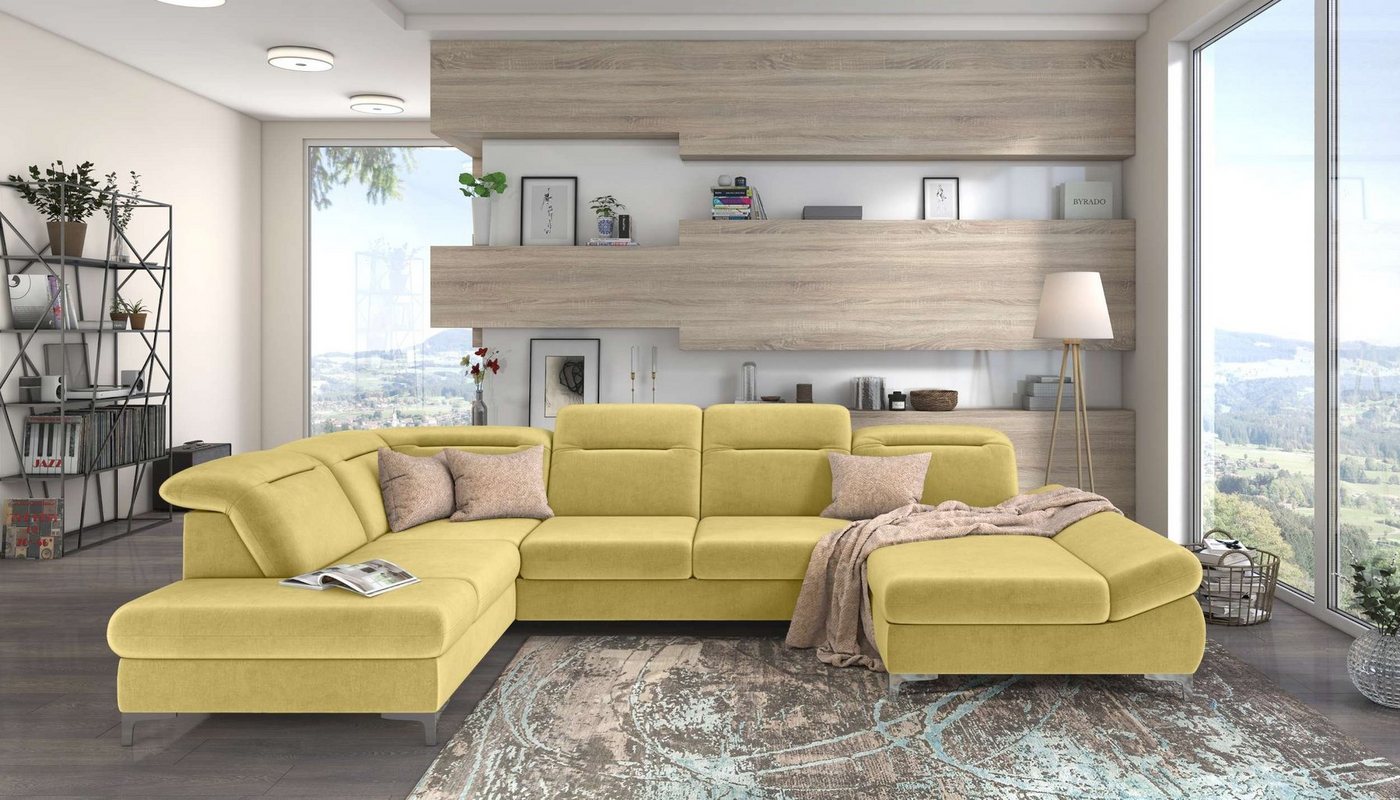 Stylefy Wohnlandschaft Colima XL, Sofa, U-Form, Design von Stylefy