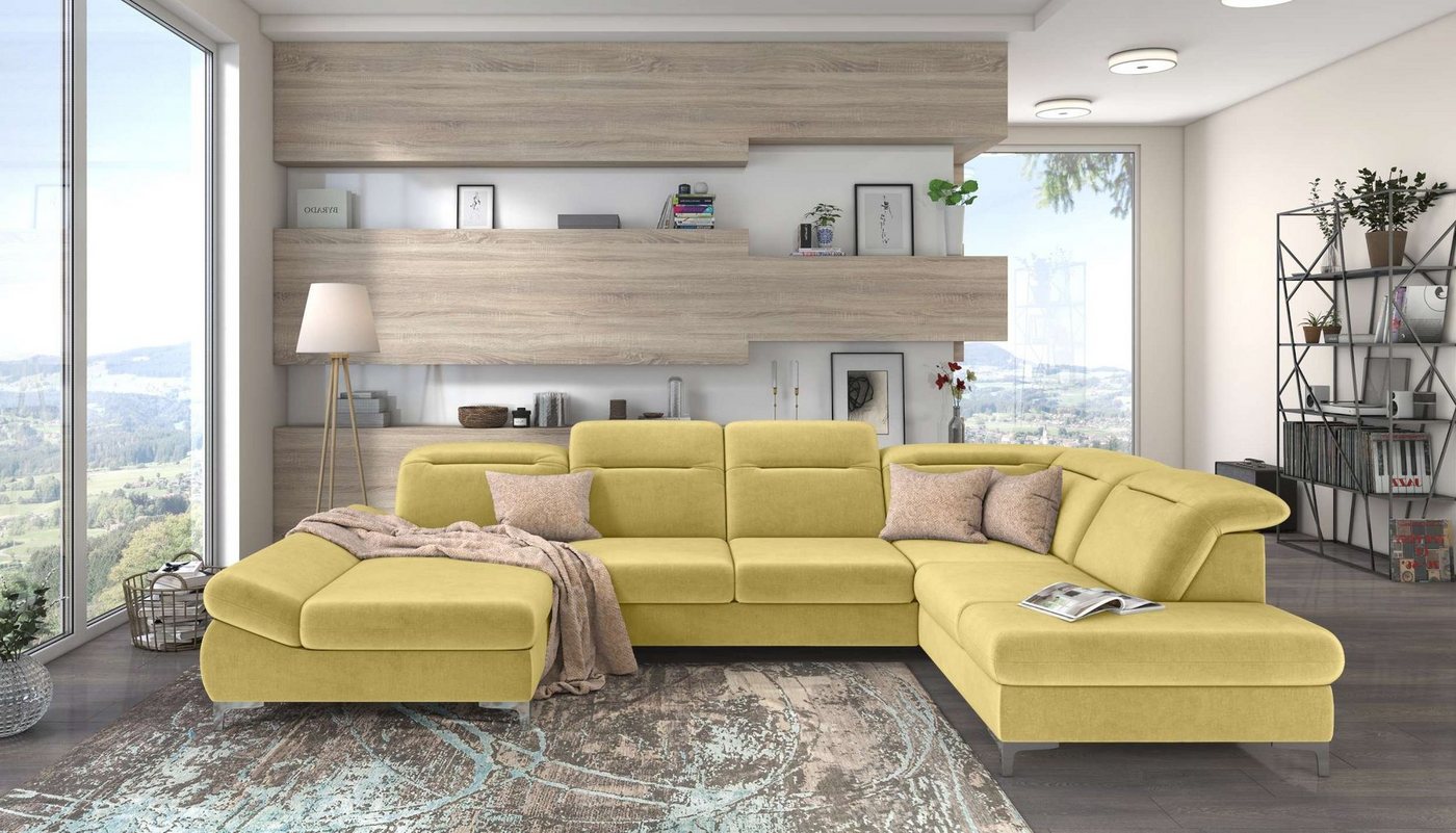 Stylefy Wohnlandschaft Colima XL, Sofa, U-Form, Design von Stylefy