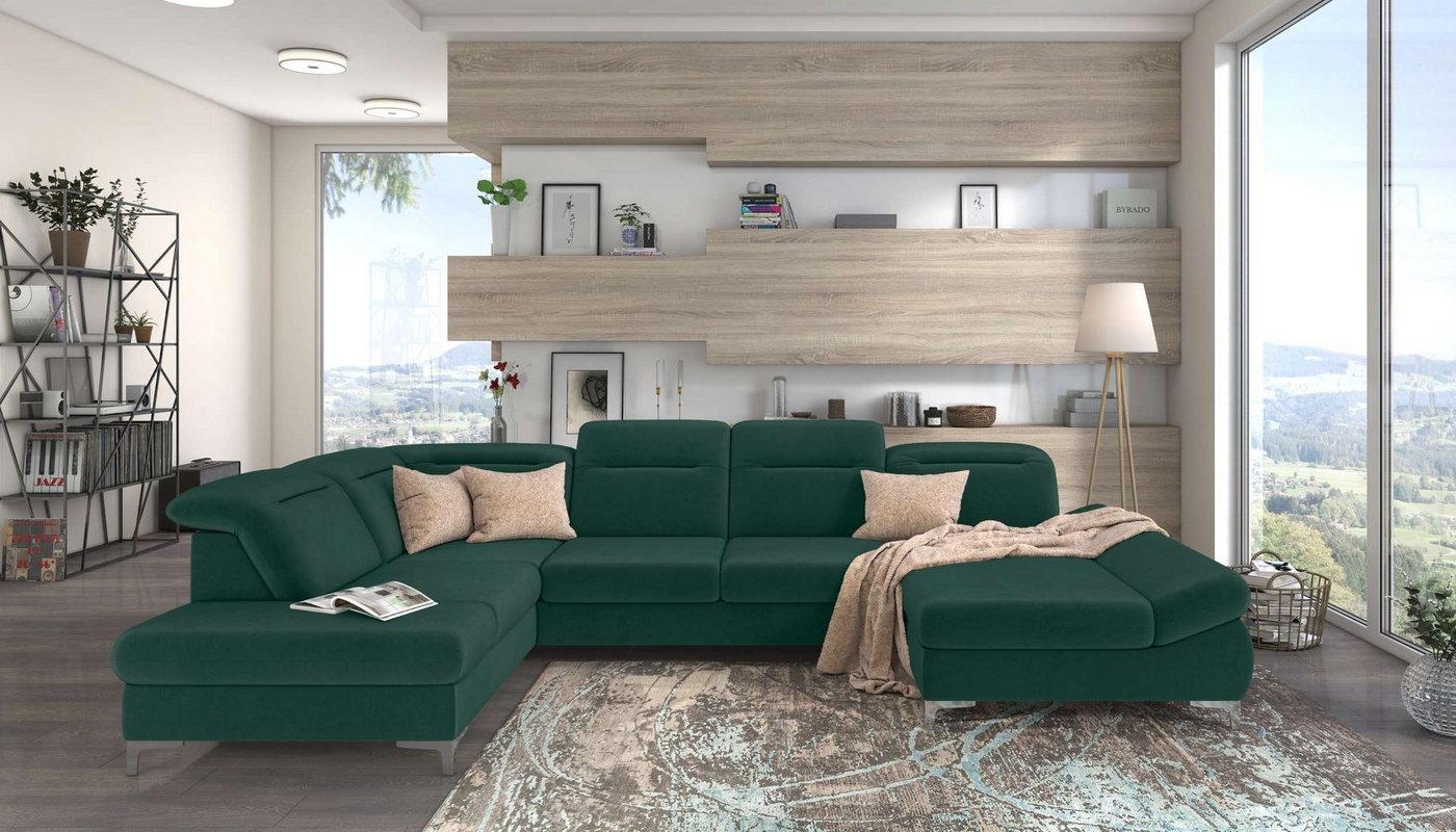 99rooms Wohnlandschaft Colima XL, Sofa, U-Form, Design von 99rooms