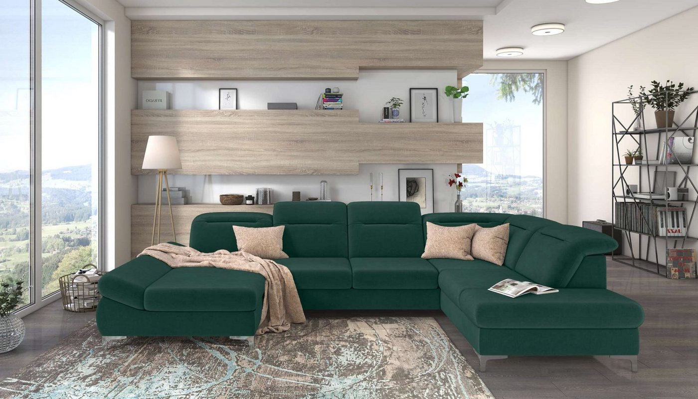 Stylefy Wohnlandschaft Colima XL, Sofa, U-Form, Design von Stylefy