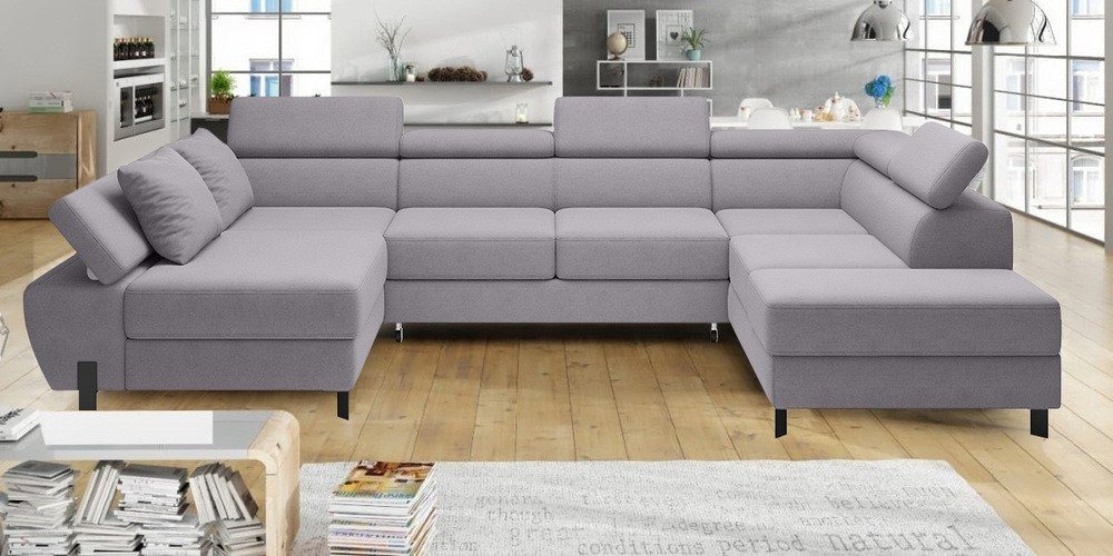 Stylefy Wohnlandschaft Molinardi XL, Sofa, U-Form, Design von Stylefy