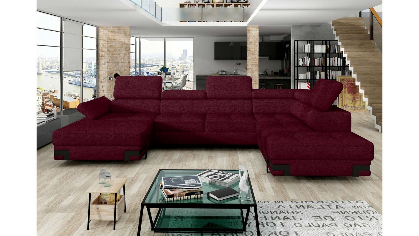 Stylefy Wohnlandschaft Rio XL, Sofa, U-Form, Design von Stylefy