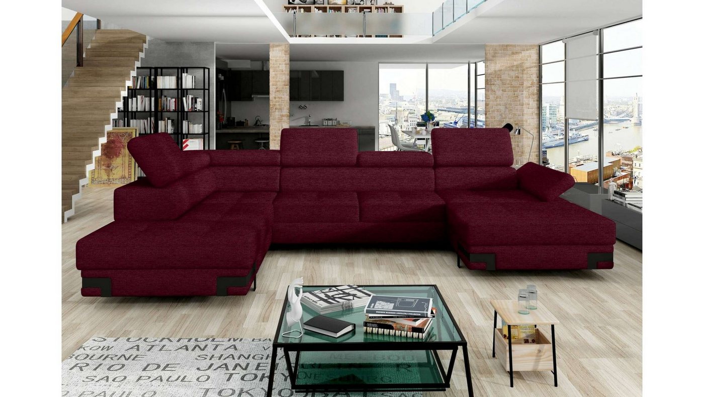 Stylefy Wohnlandschaft Rio XL, Sofa, U-Form, Design von Stylefy