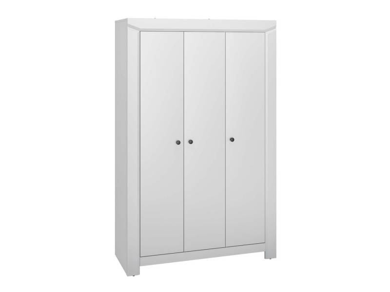 99rooms Stauraumschrank Triss I Silbergrau (Standschrank, Kleiderschrank) 3-türig, mit Einlegeböden, Soft-Close Funktion, Modern Design von 99rooms