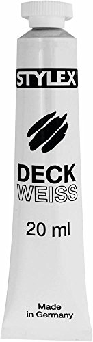 Deckweiss, 20 ml Tube von Stylex