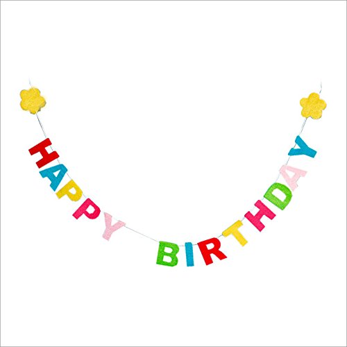 Girlande Happy Birthday" 1,50 m" von Stylex