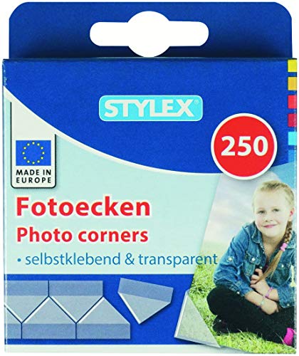 Stylex 31080 Fotoecken, selbstklebend, 250 Stück Stylex 31080 Fotoecken, selbstklebend, 250 Stück von Stylex