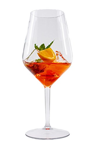 Stylgs hochwertige Tritan Plastik Weingläser | Unzerbrechliche Mehrweg Rotwein Gläser | Wiederverwendbar und Spülmaschinenfest | Plastikgläser im 2er Set von Stylgs