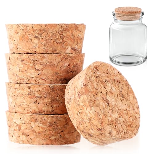 10 Stück große Korken Flaschenverschluss Holz Kegelförmige Korken Bierflaschenverschluss 3.9~4.6cm Korkens Deckel für Weinflaschen Bierglas Karaffen Keramikdekorflaschen und DIY-Bastelarbeiten 10 Stück große Korken Flaschenverschluss Holz Kegelförmige Korken Bierflaschenverschluss 3.9~4.6cm Korkens Deckel für Weinflaschen Bierglas Karaffen Keramikdekorflaschen und DIY-Bastelarbeiten von Styquenzer
