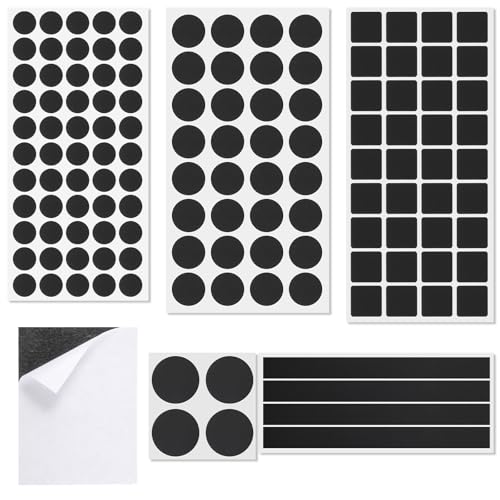 132 Stück Antirutsch Pads, Anti Rutsch Pad Selbstklebend Rutschhemmer Gummi Matte Antirutschmatte Möbelstopper Antirutsch Pads für Möbelfüße Stuhlbeine, Sofas usw von Styquenzer