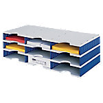 Styro Sortiersystem Grundeinheit Styrodoc® DIN C4 Grau, Blau 72,3 x 33,1 x 22,3 cm von Styro
