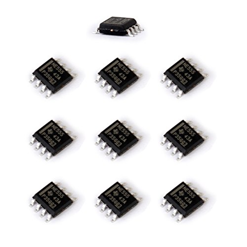 Suammiitstrieadea 10 Stück SMD NE555 555 Timer IC Modul SOP8 integrierte Schaltung Chips von Suammiitstrieadea