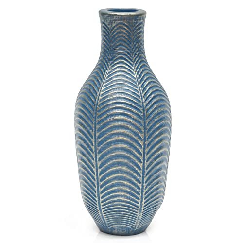 Suanti Blumenvase, 27,9 cm hohe Vase mit minimalistischem Design und einzigartigen Formen, Bodenvase für Schlafzimmer, Wohnzimmer, Büro & Küche von Suanti