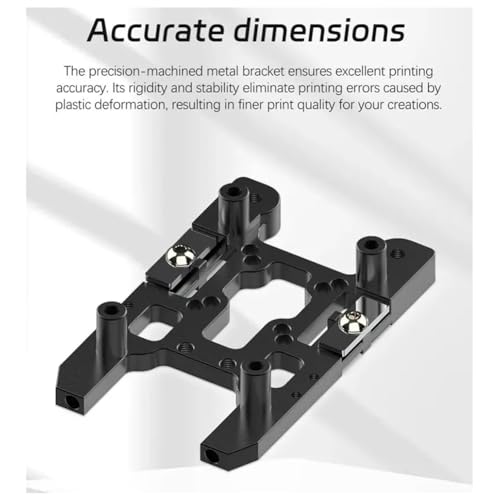 Suanzua Cartographer IDM-Scanner-Nivellierungssensor CNC-Metallhalterung für 2.4/Trident 3D-Drucker Beacon 6061Aluminium von Suanzua