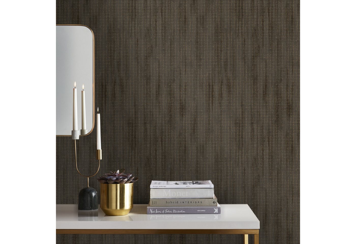 Sublime Vliestapete ABSTRACT, strukturiert, Strukturmuster, (1 St), Design Tapeten von Sublime