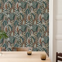 Sublime Vliestapete "ARTY LEAVES TERRA", botanisch, Design Tapeten Sublime Vliestapete "ARTY LEAVES TERRA", botanisch, Design Tapeten von Sublime