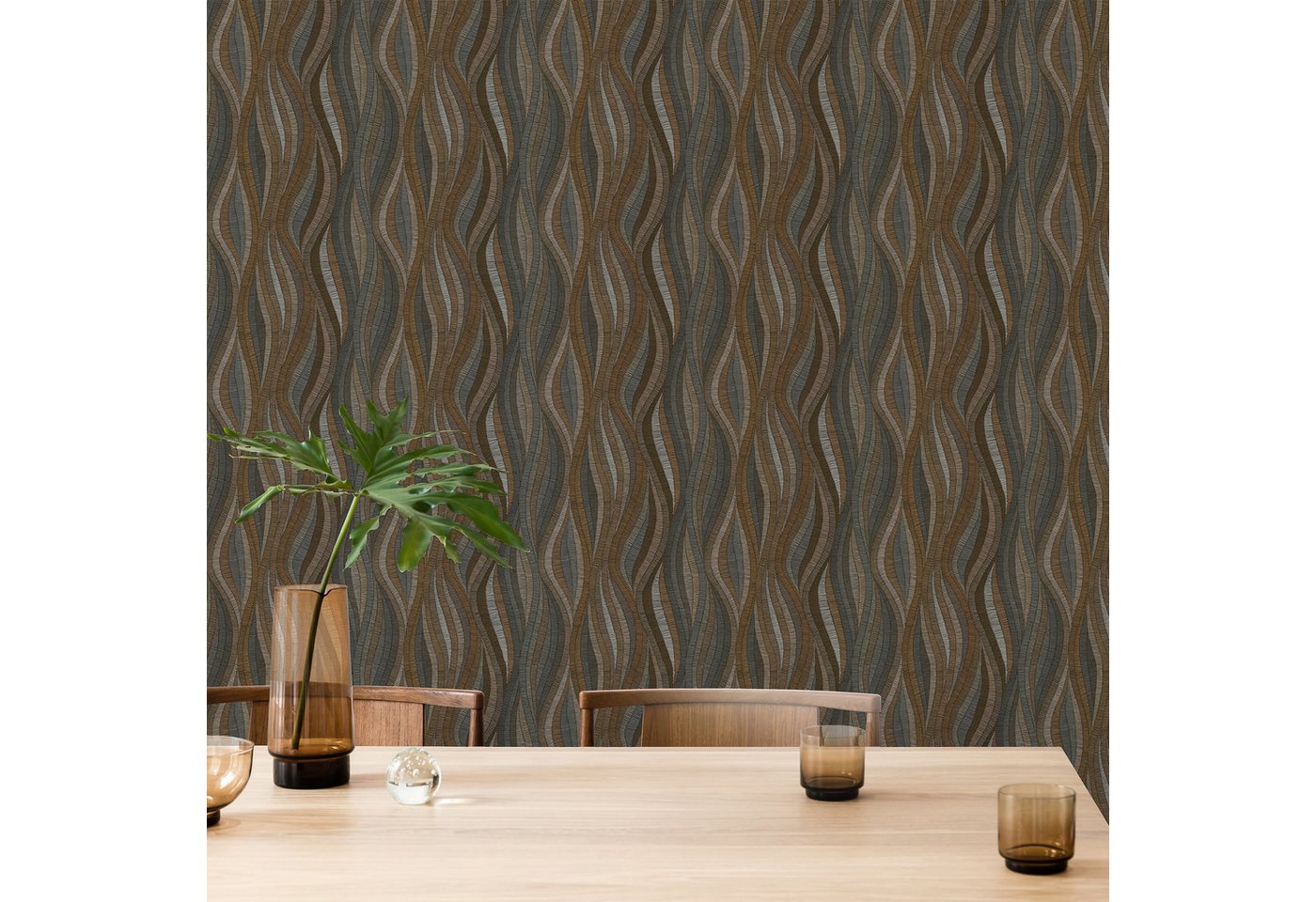 Sublime Vliestapete AZIZA, organisch, (1 St), Design Tapeten von Sublime