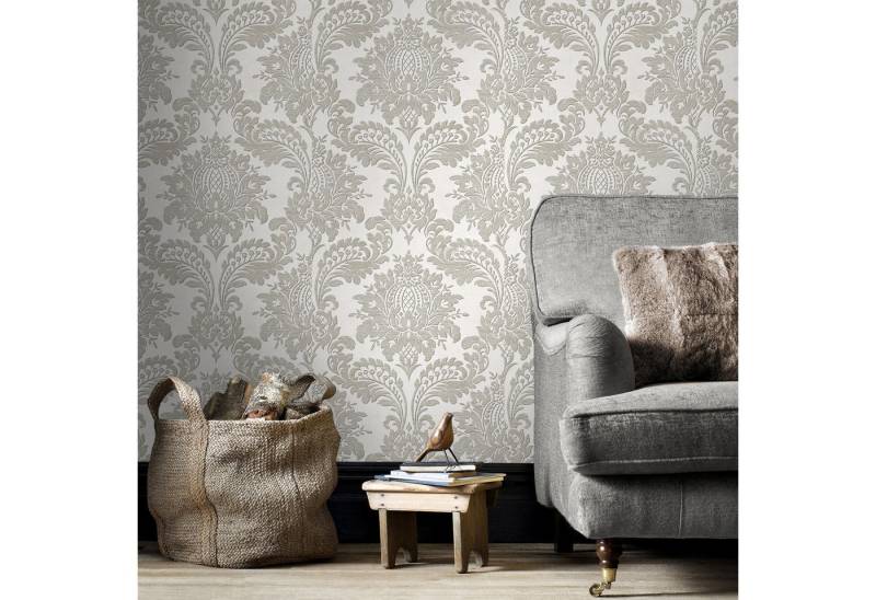 Sublime Vliestapete DAMASK, Retro, (1 St), Design Tapeten von Sublime