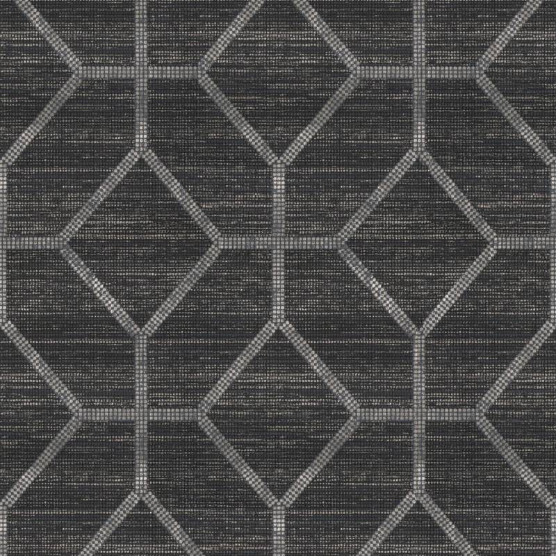 Sublime Vliestapete Geo Textur 10 m x 52 cm Dunkelgrau FSC® von Sublime