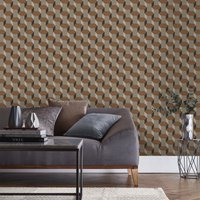 Sublime Vliestapete "VINTAGE GEOMETRIC", 3D-Optik, Design Tapeten Sublime Vliestapete "VINTAGE GEOMETRIC", 3D-Optik, Design Tapeten von Sublime