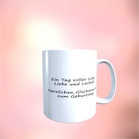 Tasse "Hoch Lebe Das Geburtstagskind" Tasse "Hoch Lebe Das Geburtstagskind" von SublishopnetGmbH