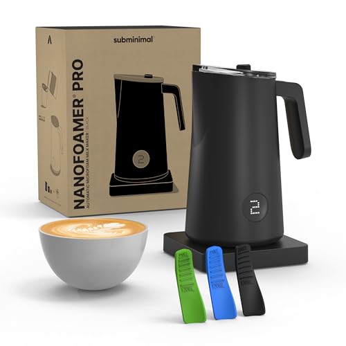 Subminimal NanoFoamer Pro Gen-2 – Revolutionärer freihändiger Mikroschaum-Milchbereiter für Schaum in Café-Qualität, Kaffeebar-Zubehör für Milch und Pflanzenmilch, Perfekte Kaffeegeschenke Subminimal NanoFoamer Pro Gen-2 – Revolutionärer freihändiger Mikroschaum-Milchbereiter für Schaum in Café-Qualität, Kaffeebar-Zubehör für Milch und Pflanzenmilch, Perfekte Kaffeegeschenke von Subminimal