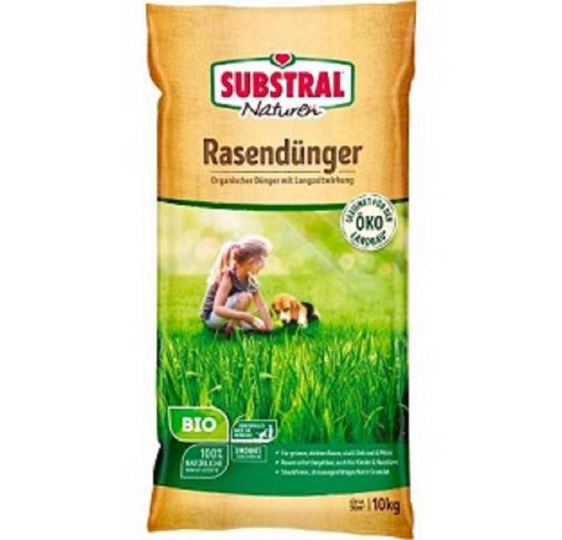 Substral Naturen Rasendünger Substral Naturen Bio Rasendünger Sport- Spiel- Zierrasen Langzeitwirku von Substral Naturen