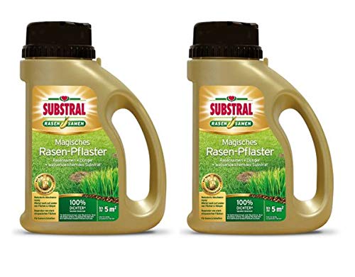 SCOTTS SUBSTRAL Magisches Rasenpflaster, 2 x 1 kg, Substral Magisches Rasen-Pflaster - 2 x 1 kg von Scotts