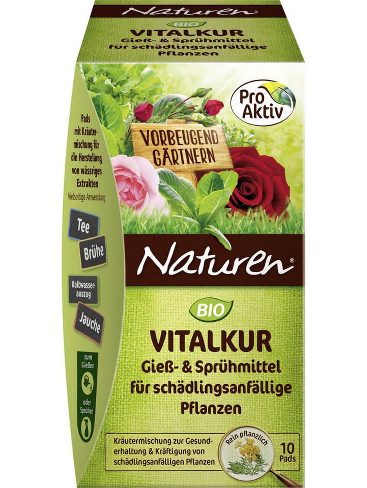 Substral Blumendünger Naturen Bio Vitalkur Gießmittel 10 Pads, Bio von Substral