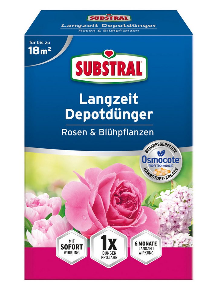 Substral Blumendünger Substral Langzeit Depotdünger Rosen & Blühpflanzen Substral Blumendünger Substral Langzeit Depotdünger Rosen & Blühpflanzen von Substral