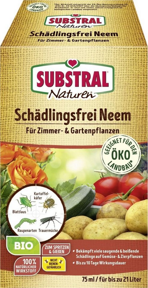 Substral Fliegengitter-Gewebe Naturen Schädlingsfrei Neem 75 ml von Substral