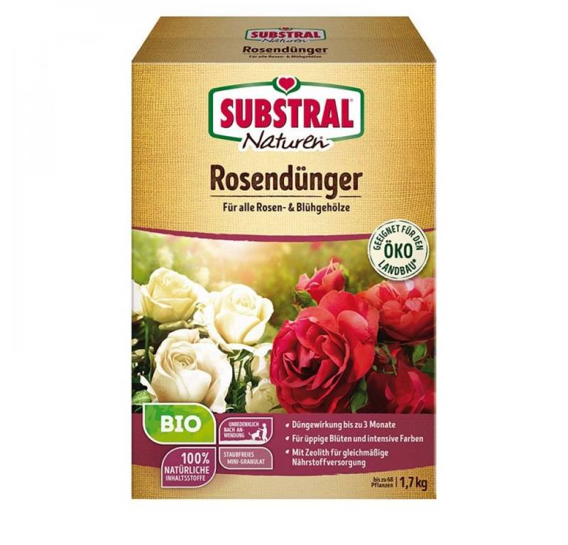 Substral Gartenbau-Substrat Substral Naturen Rosendünger 1,7Kg von Substral