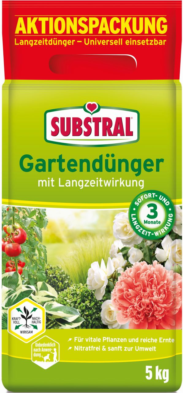 Substral Gartendünger mit Langzeitwirkung 5 kg von Substral