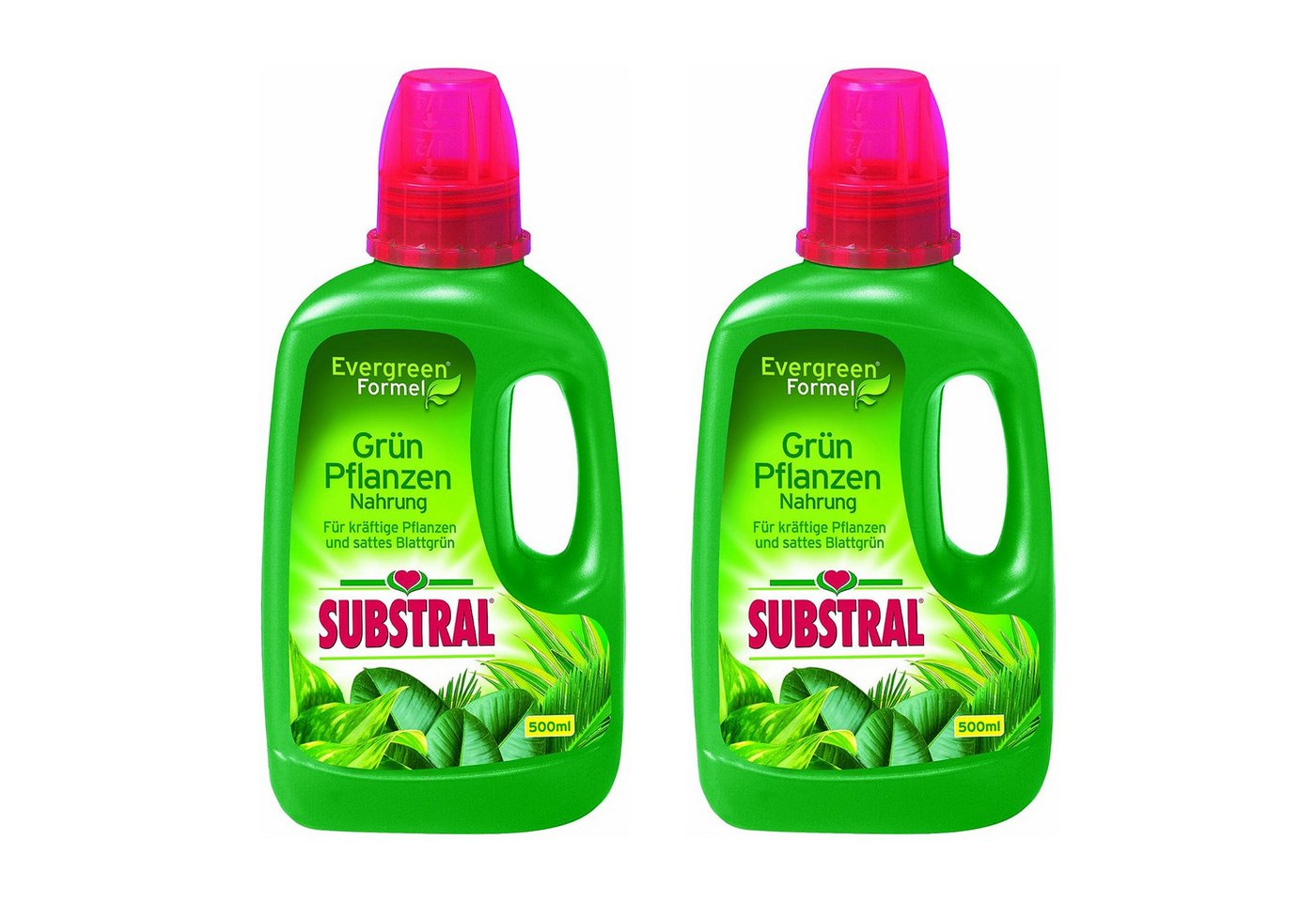 Substral Gartenschere 2 x Substral Grün-Pflanzen Nahrung Flüssigdünger je 500ml für alle Grü von Substral