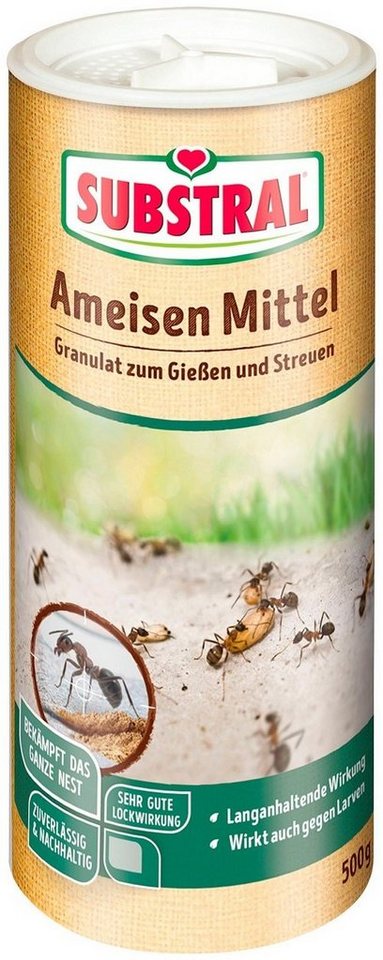 Substral Insektenvernichter Substral Ameisenmittel staubfreies Ködergranulat zum Gießen und Streue von Substral
