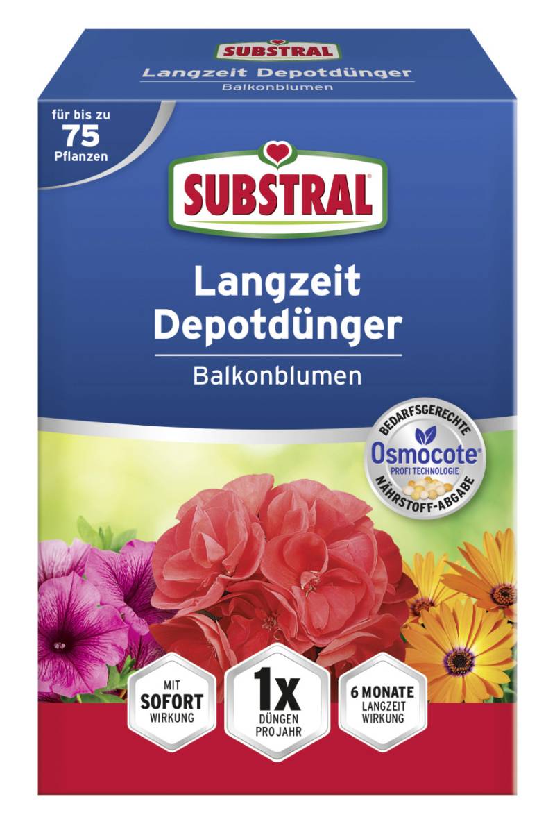 Substral Langzeit Depotdünger Balkonblumen 750 g von Substral
