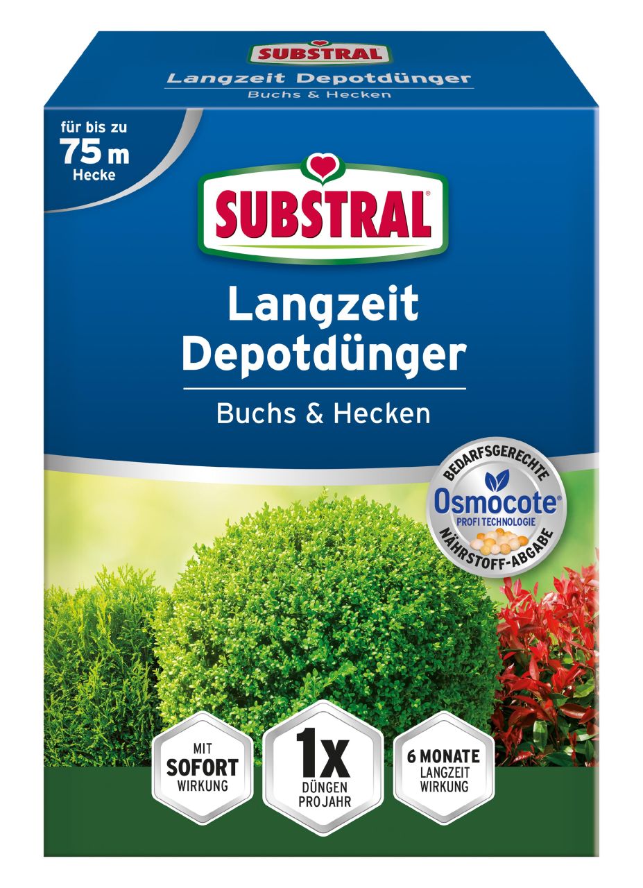 Substral Langzeit Depotdünger Buchs & Hecken 1,5 kg von Substral