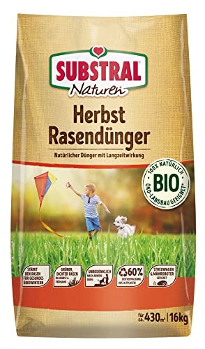 Substral Naturen Herbstrasendünger Bio f. 430 m² - 16 kg von Substral