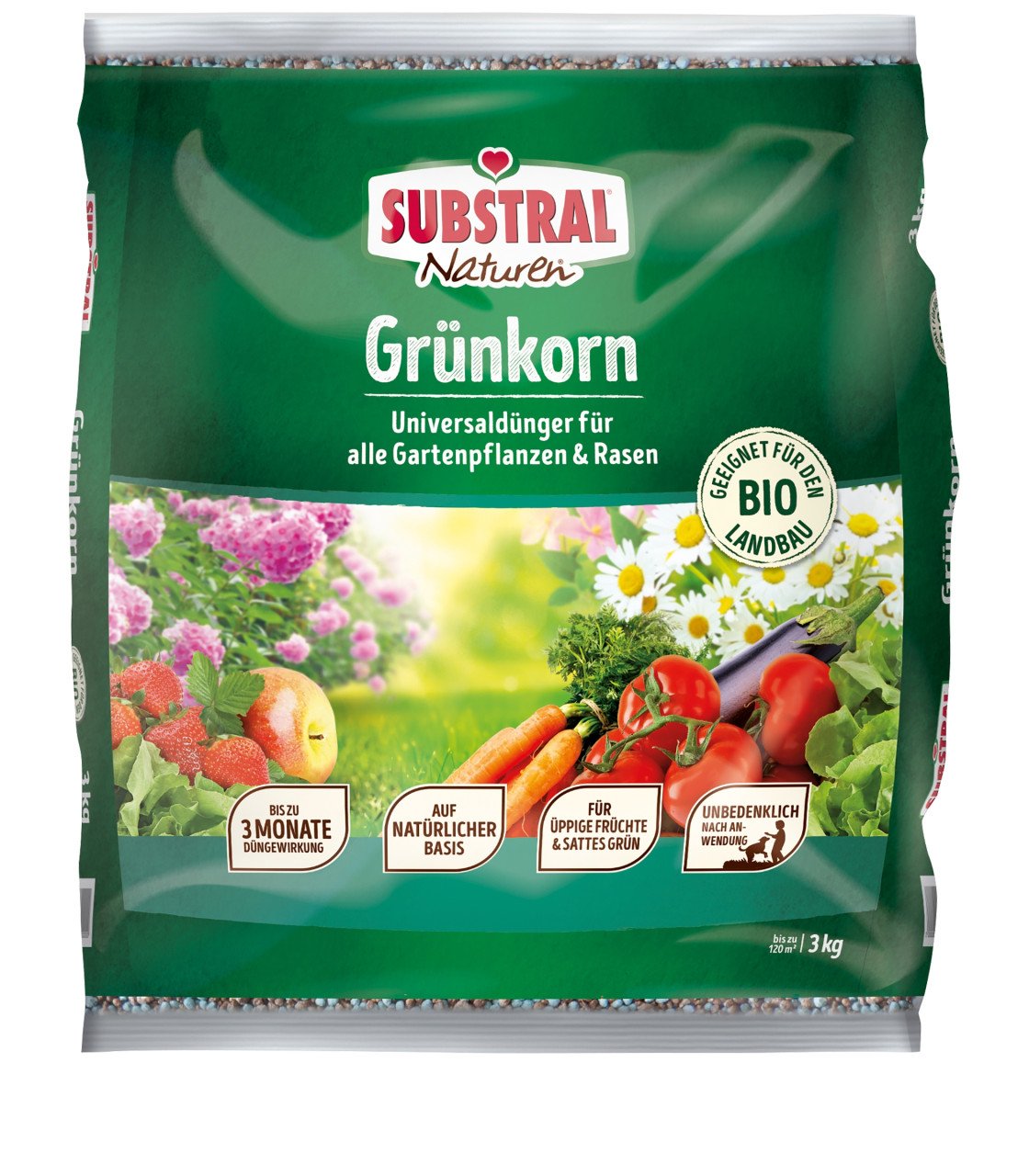 Substral Naturen Grünkorn Bio 3 kg von Substral