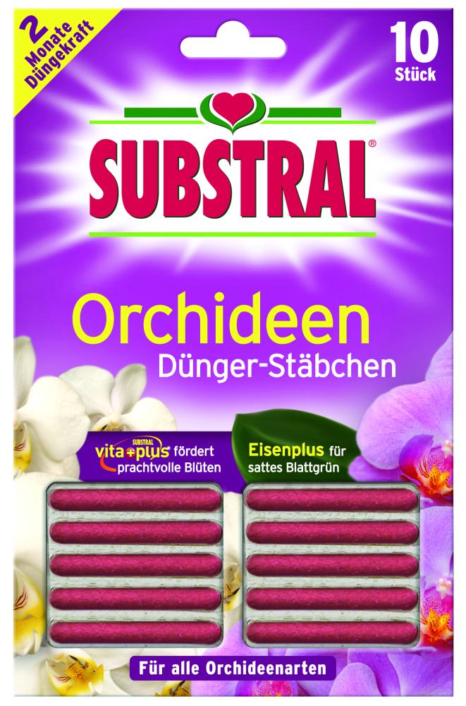 Substral Orchideen Dünger­Stäbchen 10 Stück von Substral