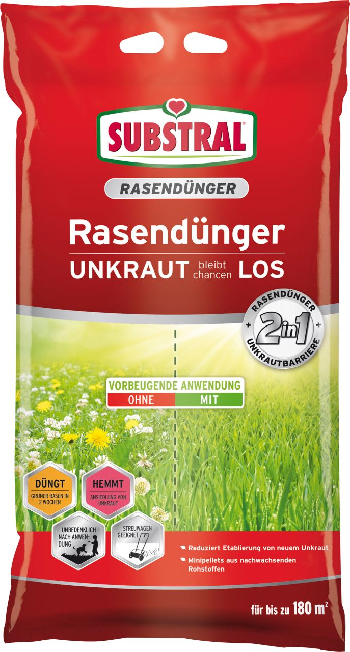 Substral Rasendünger mit Unkrautverdränger 9,1 kg von Substral