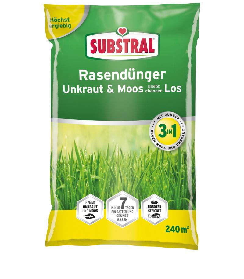 Substral Rasendünger Moos bleibt chancenLos 7,2 kg von Substral