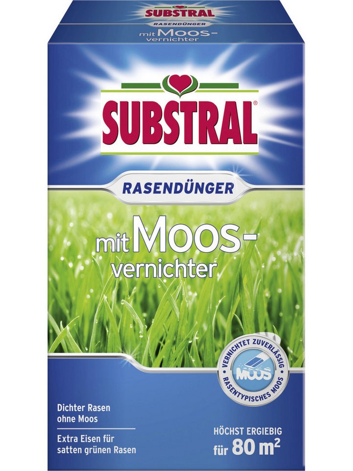 Substral Rasendünger Substral Rasendünger plus Moosvernichter 2,8 kg von Substral