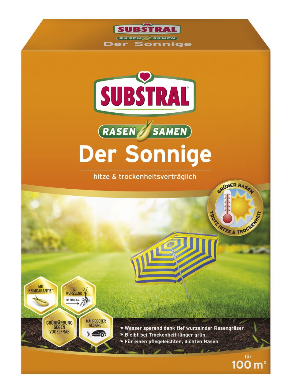 Substral Rasensamen Der Sonnige 2,25 kg, für 100 m² von Substral