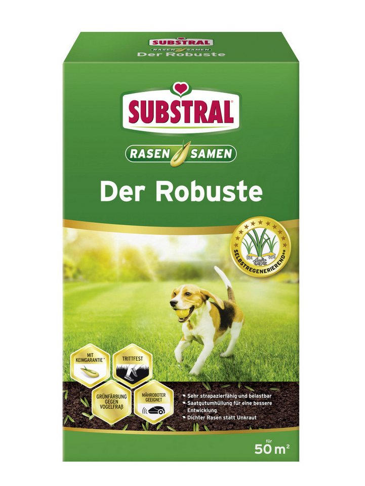 Substral Rasensamen Substral Rasensamen Der Robuste 1 kg für 50 m² von Substral